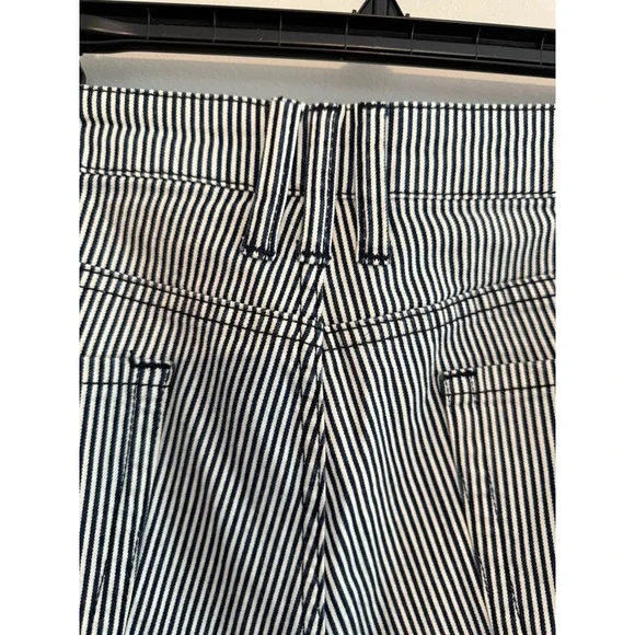 Kut‎ From the Kloth Catherine Boyfriend Striped Crop Pants Size 14 - Picture 7 of 9